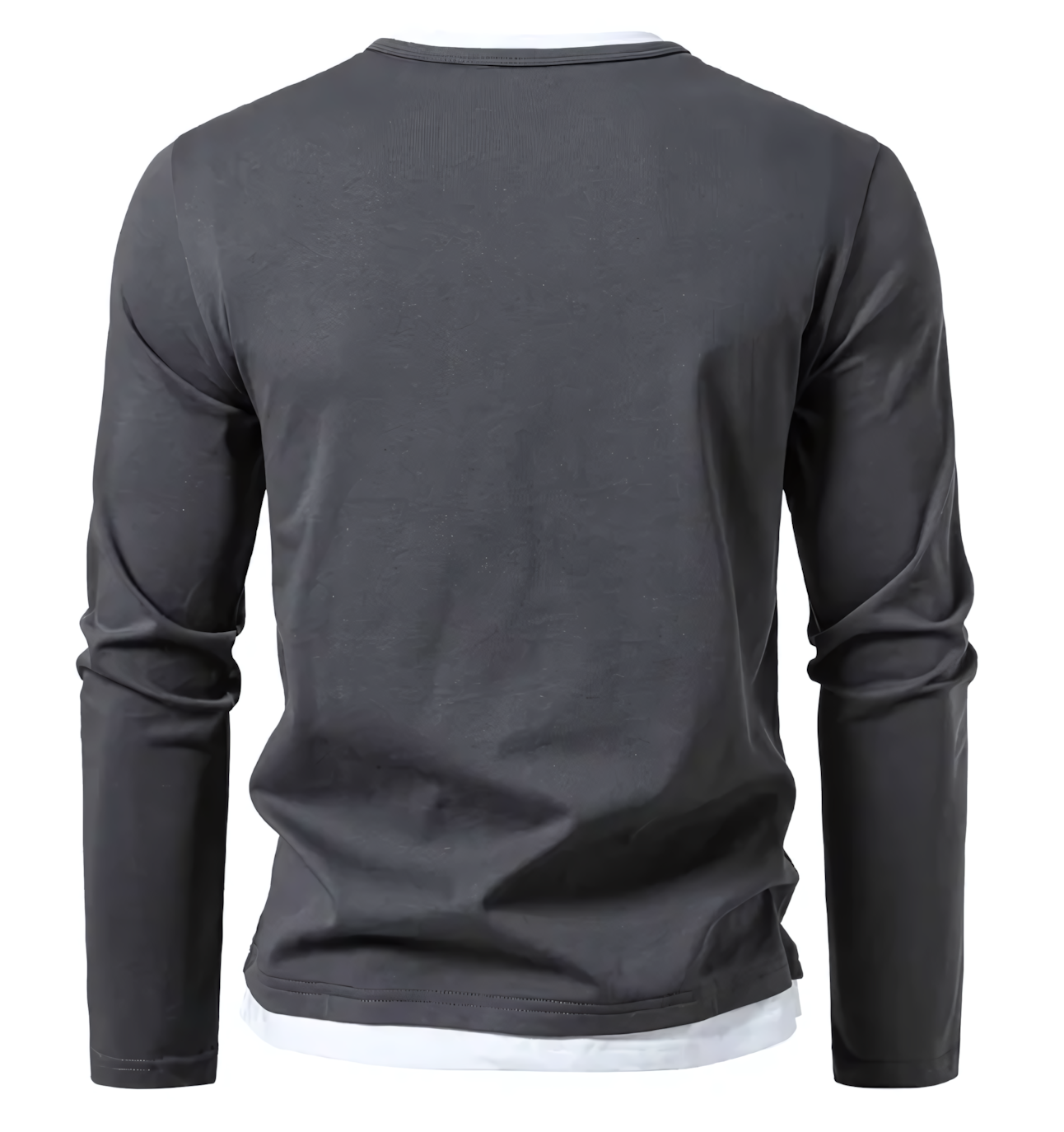 MIRAVO | T-shirt manches longues premium en coton peigné