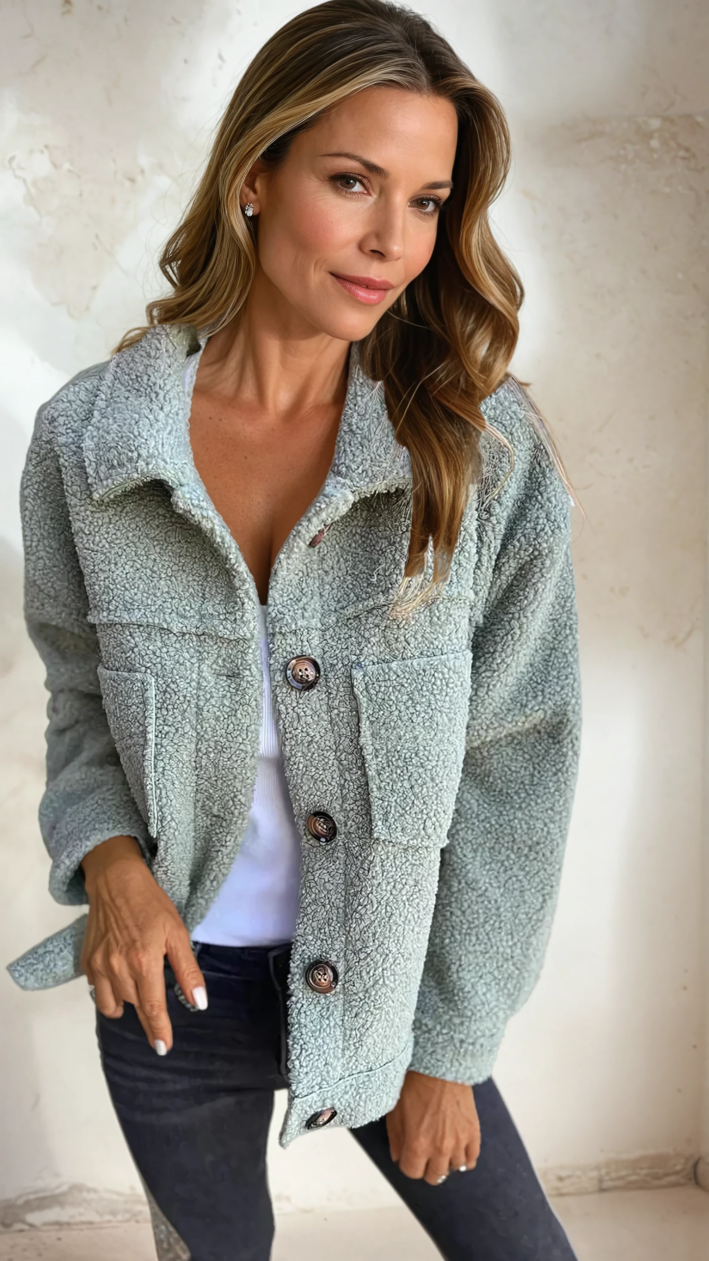 Femme | Manteau court en laine