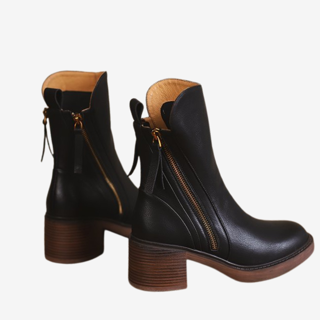 Calista™ Zippée à Bloc Talon