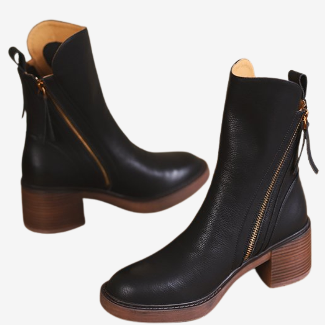 Calista™ Zippée à Bloc Talon