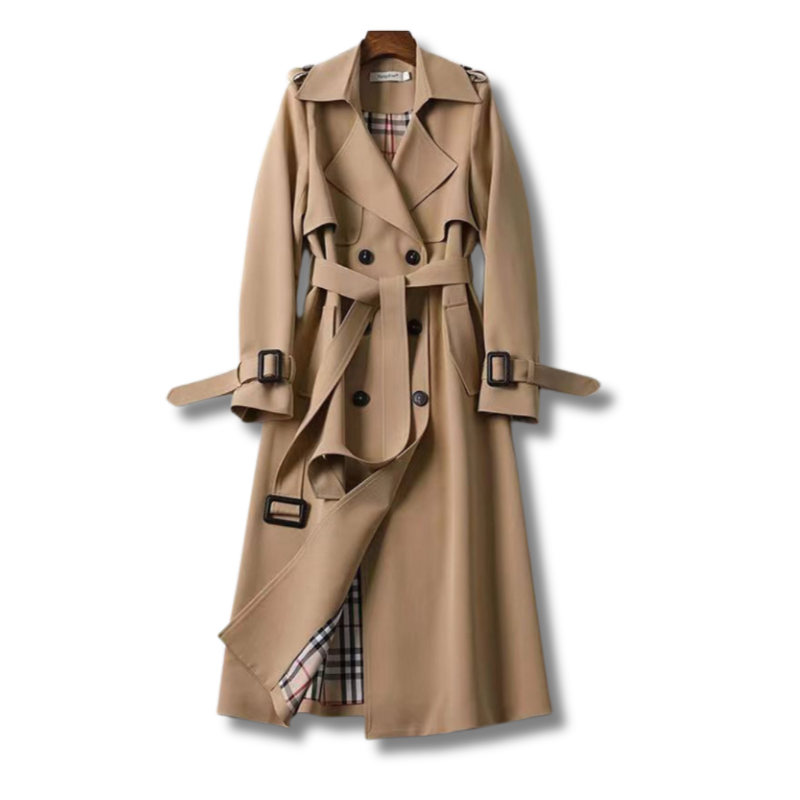 Isabella Manteau Trench avec Ceinture