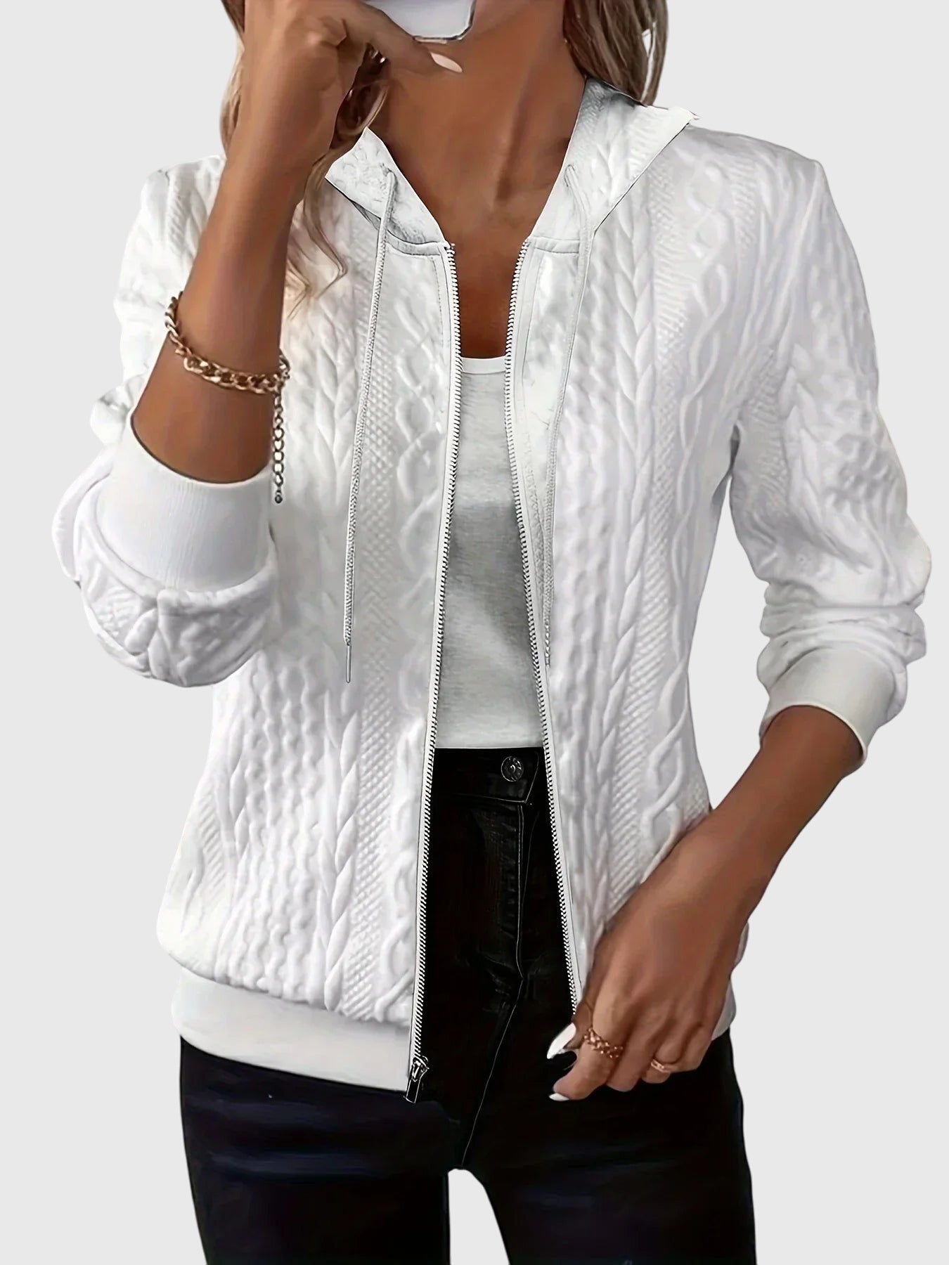 Lena™ - Sweat à capuche avec fermeture éclair