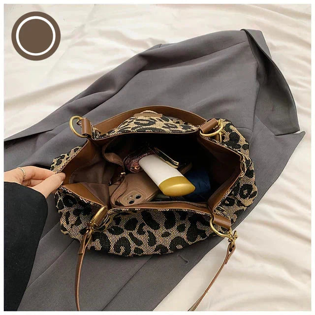 Olivia™ - Sac Cabas en Toile avec Détails Faits Main