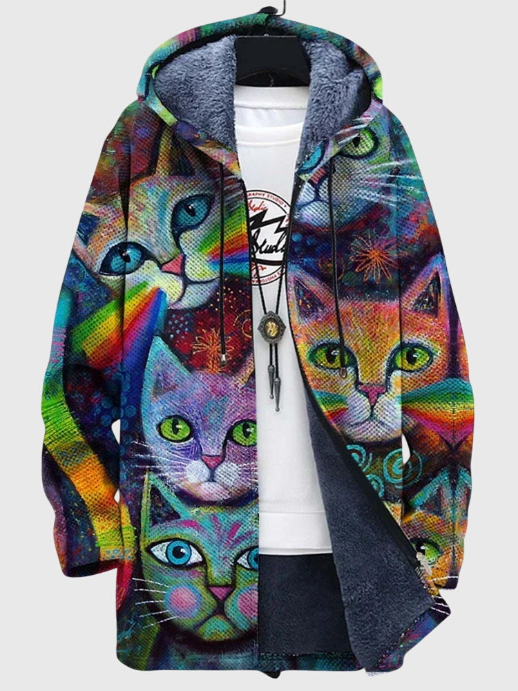 Anna™ - Veste avec imprimé artistique