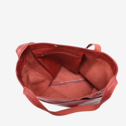 Evelyne™ Cabas en Cuir Vintage