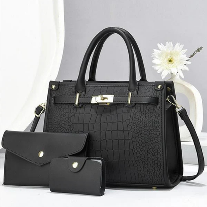 Scarlett™ - Ensemble de sacs Premium Allure Croco