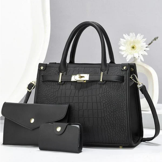 Scarlett™ - Ensemble de sacs Premium Allure Croco