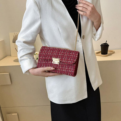 Addison™ - Sac à main en tartan de luxe