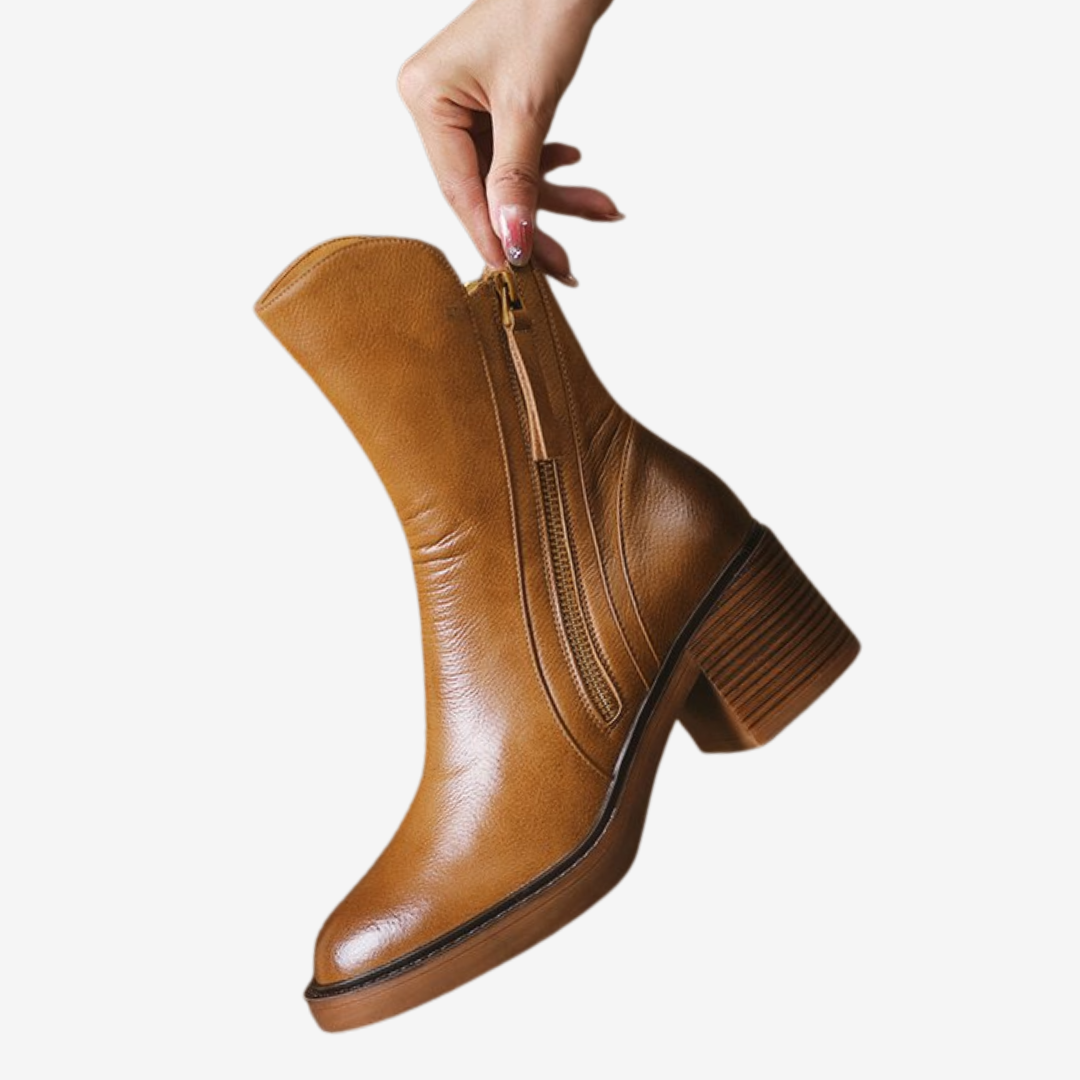 Calista™ Zippée à Bloc Talon