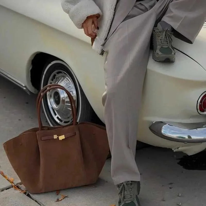 Riley™ - Sac Sous-Bras en Cuir Suédé Micro