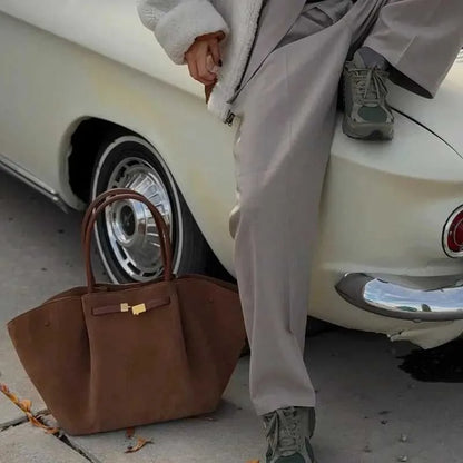 Riley™ - Sac Sous-Bras en Cuir Suédé Micro