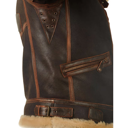 Owen™ - Veste Pilote Chauffante Élégante