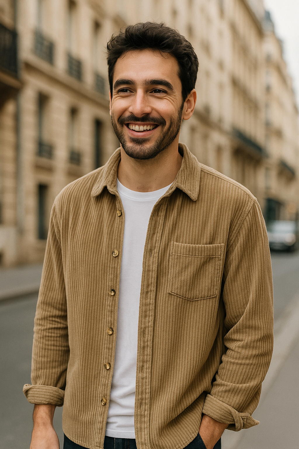 GEORGE | CHEMISE À MANCHES LONGUES MANCHETER