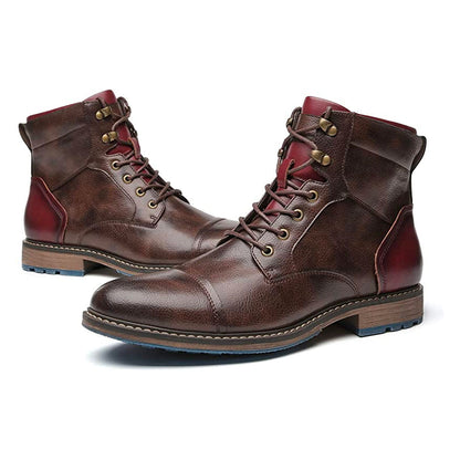 Ethan | Bottes Oxford Artisanales en Cuir