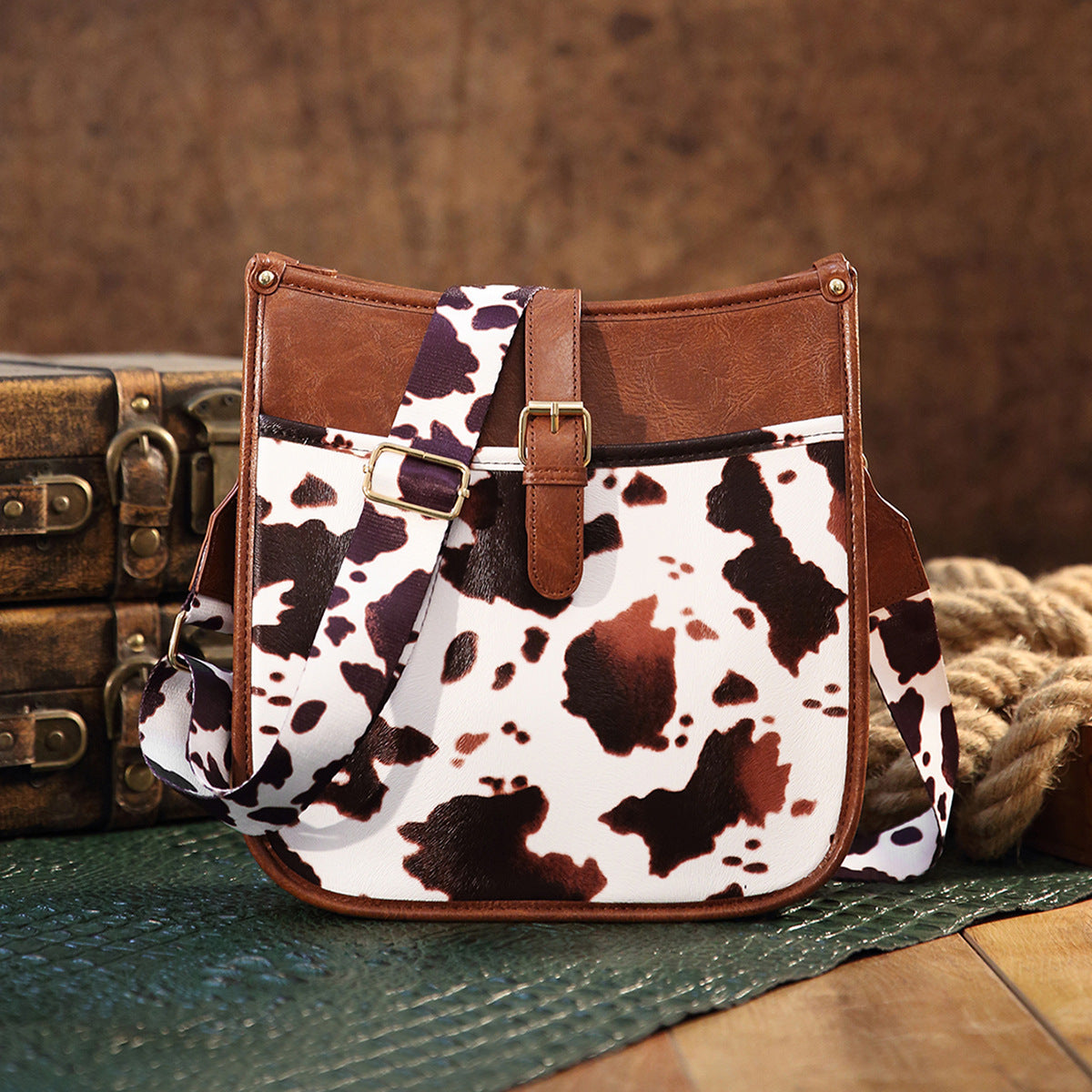 Abigail™ - Sac Bandoulière Style Cowboy Western