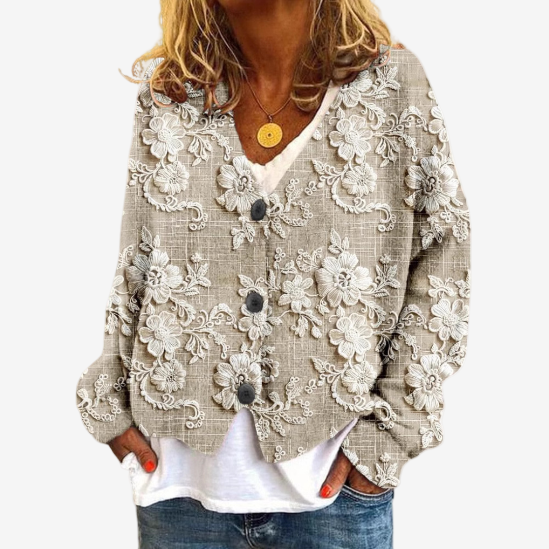 Nira™ Cardigan Florale
