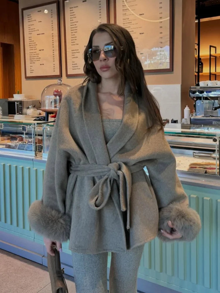 Chloé | Veste à manches en fourrure