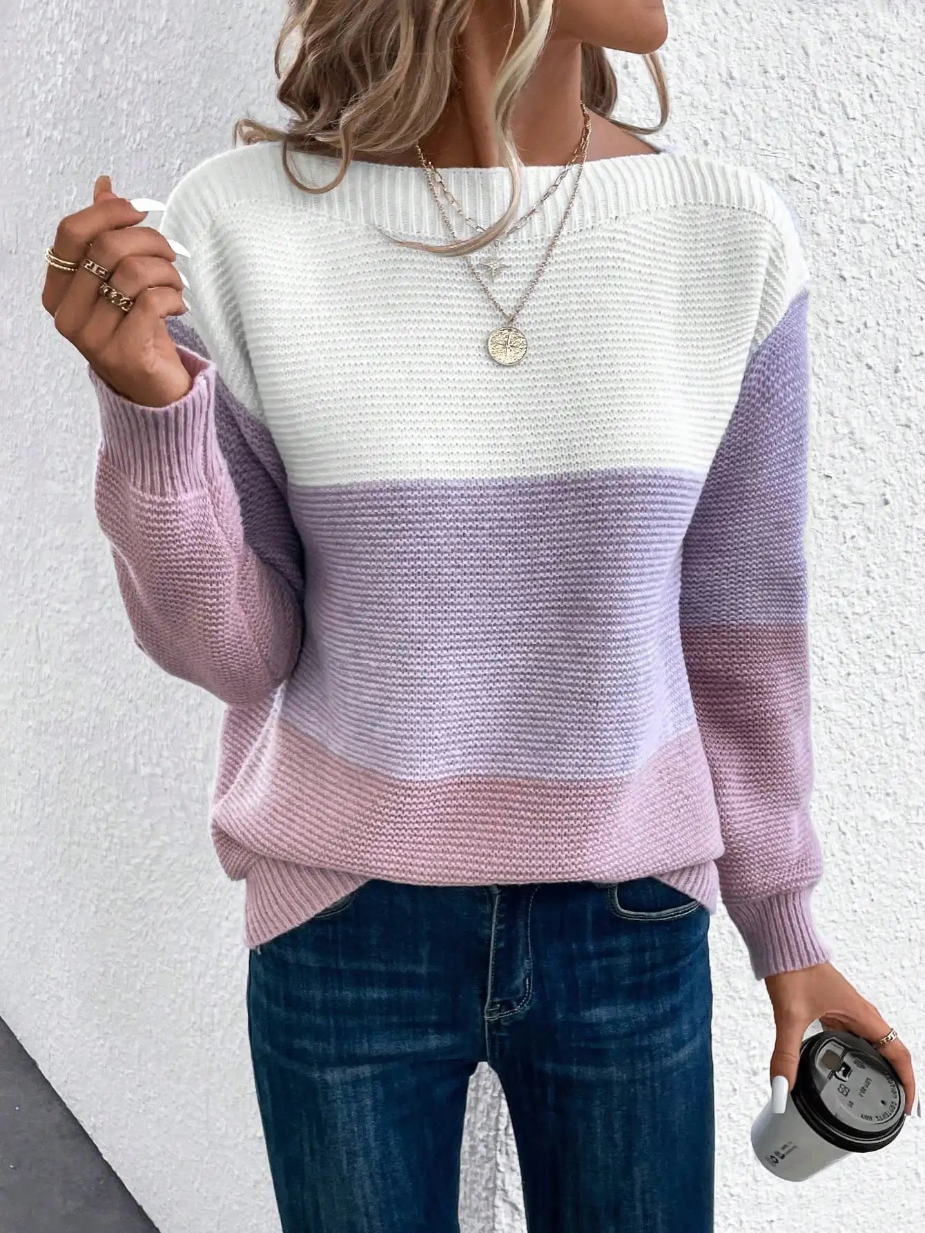 Grace | Pull Ombré Douillet