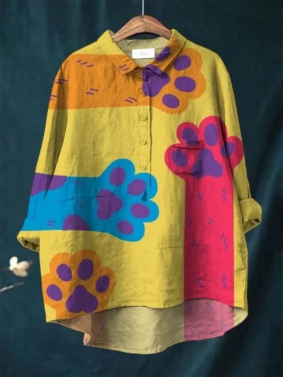 Uluru™ - Chemise Artistique Chat