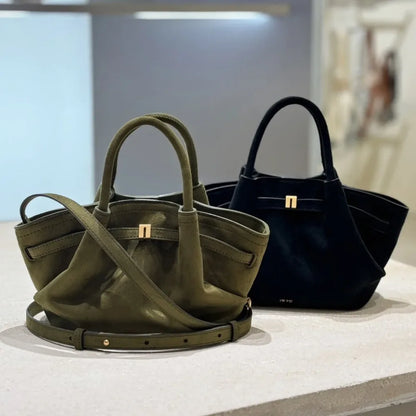 Riley™ - Sac Sous-Bras en Cuir Suédé Micro