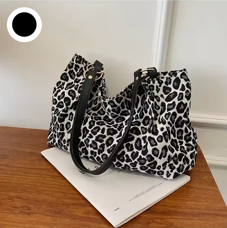 Olivia™ - Sac Cabas en Toile avec Détails Faits Main