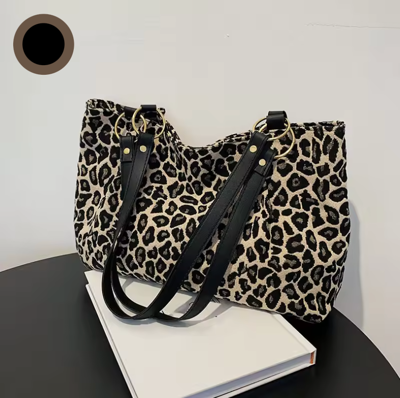 Olivia™ - Sac Cabas en Toile avec Détails Faits Main