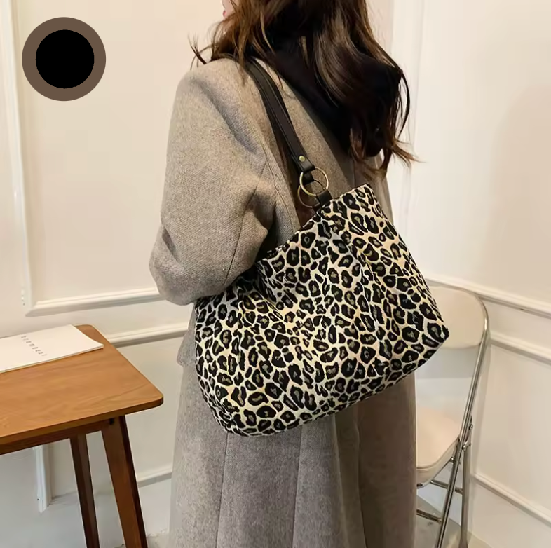 Olivia™ - Sac Cabas en Toile avec Détails Faits Main