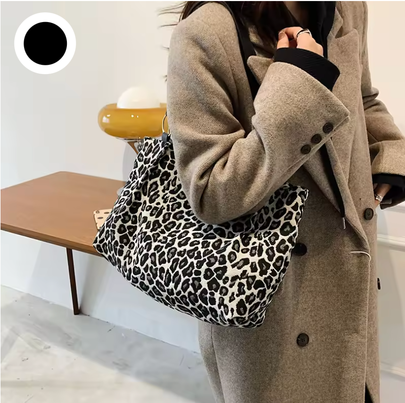 Olivia™ - Sac Cabas en Toile avec Détails Faits Main