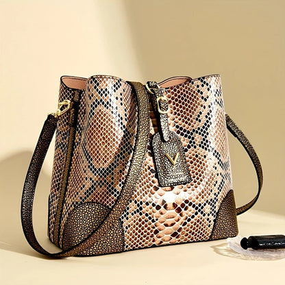Addison™ - Sac Élégant Effet Serpent