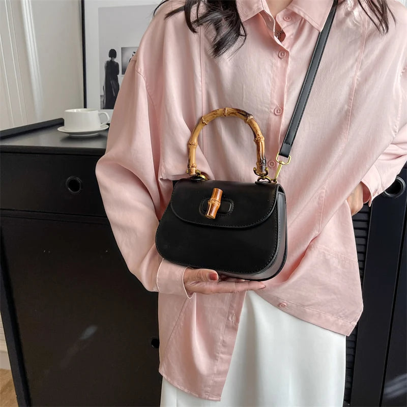 Aria™ - Sac à Main en Bambou Élégant