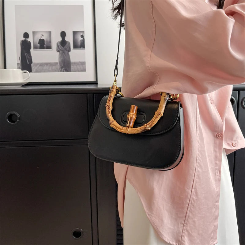 Aria™ - Sac à Main en Bambou Élégant