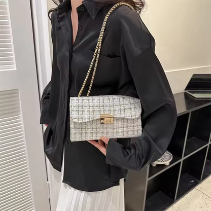 Addison™ - Sac à main en tartan de luxe