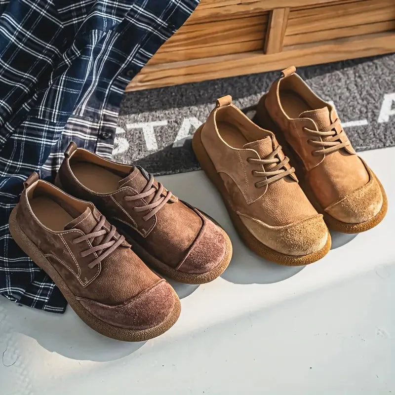 Santiago - Chaussures orthopédiques en cuir de vachette⏐Édition Premium