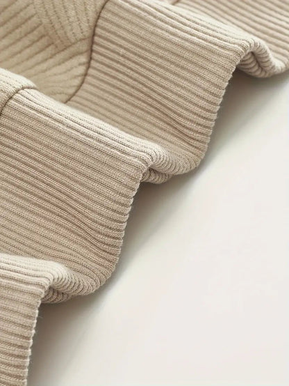 James™ - Pull Vintage à Design Géométrique avec Fermeture Éclair