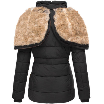 Dupont™ | Manteau d'hiver chaud avec doublure en fourrure
