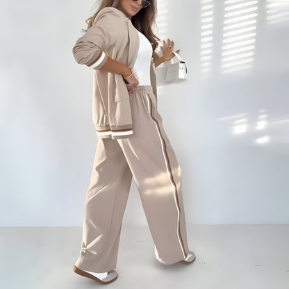 Antoinette™ | Ensemble rayé chic